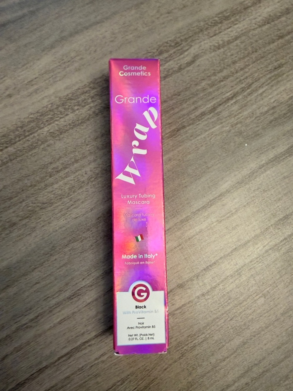 GrandeWrap Luxury Tubing Mascara - Black